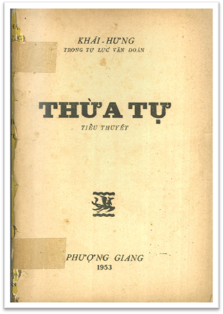 Thừa Tự (NXB Phượng Giang 1953) - Khái Hưng, 198 Trang