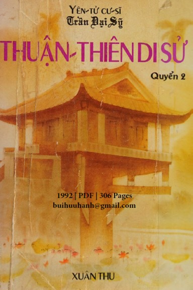 Thuận Thiên Di Sử Quyển 2 (NXB Xuân Thu 1992) - Trần Đại Sỹ, 306 Trang