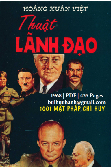 Thuật Lãnh Đạo (NXB Khai Trí 1968) - Hoàng Xuân Việt, 435 Trang