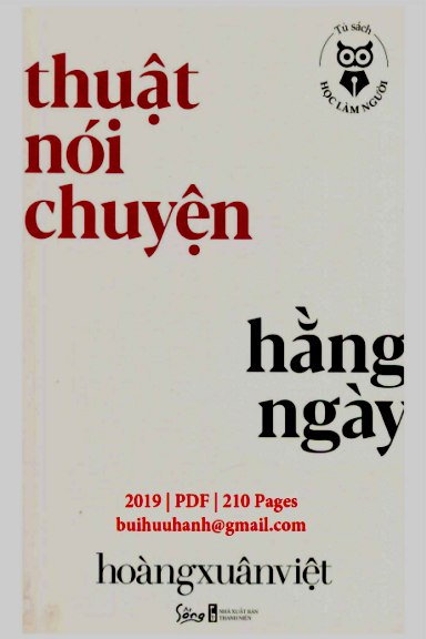 Thuật Nói Chuyện Hàng Ngày (NXB Thanh Niên 2019) - Hoàng Xuân Việt, 210 Trang