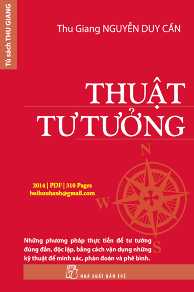 Thuật Tư Tưởng (NXB Trẻ 2014) - Nguyễn Duy Cần, 310 Trang