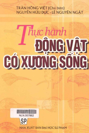 Thực Hành Động Vật Có Xương Sống (NXB Đại Học Sư Phạm 2011) - Trần Hồng Việt, 308 Trang