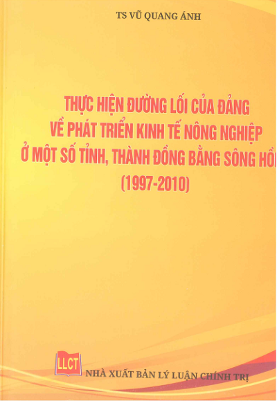 Thực Hiện Đường Lối Của Đảng Về Phát Triển Kinh Tế Nông Nghiệp Ở Một Số Tỉnh, Thành Đồng Bằng Sông
