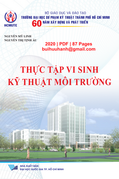 Thực Tập Vi Sinh Kỹ Thuật Môi Trường (NXB Đại Học Quốc Gia 2020) - Nguyễn Mỹ Linh, 87 Trang