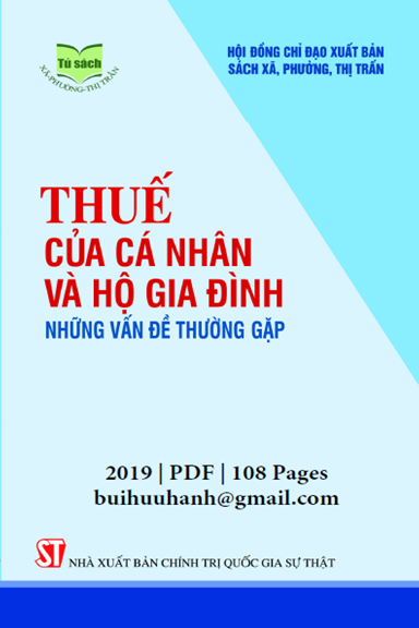 Thuế Của Cá Nhân Và Hộ Gia Đình Những Vấn Đề Thường Gặp (NXB Chính Trị 2019) - Phan Phương Nam