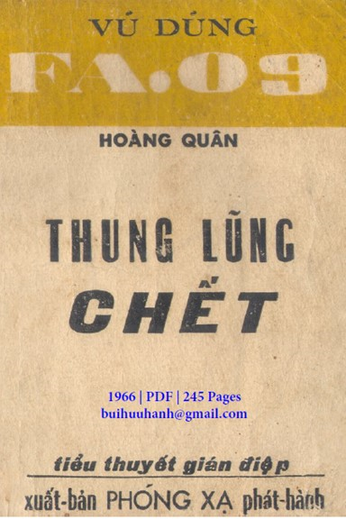 Thung Lũng Chết (NXB Phóng Xạ 1966) - Hoàng Quân, 245 Trang