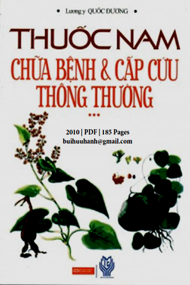 Thuốc Nam Chữa Bệnh Và Cấp Cứu Thông Thường (NXB Thời Đại 2010) - Quốc Đương, 185 Trang