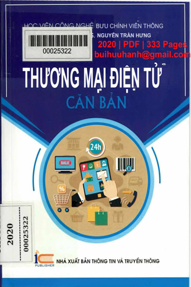 Thương Mại Điện Tử Căn Bản (NXB Thông Tin Truyền Thông 2020) - Trần Thị Thập, 333 Trang
