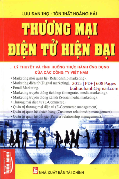 Thương Mại Điện Tử Hiện Đại (NXB Tài Chính 2015) - Lưu Đan Thọ, 608 Trang