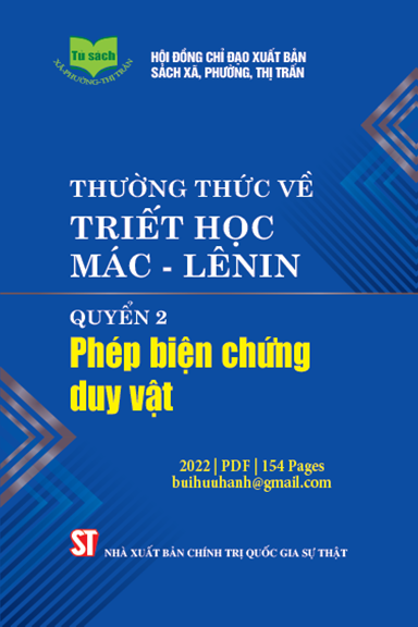 Thường Thức Về Triết Học Mác-Lênin Quyển 2 (NXB Chính Trị 2022) - Lê Văn Lợi, 154 Trang