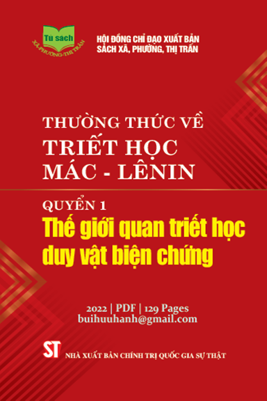Thường Thức Về Triết Học Mác-Lênin Quyển 1 (NXB Chính Trị 2022) - Đặng Quang Định, 129 Trang