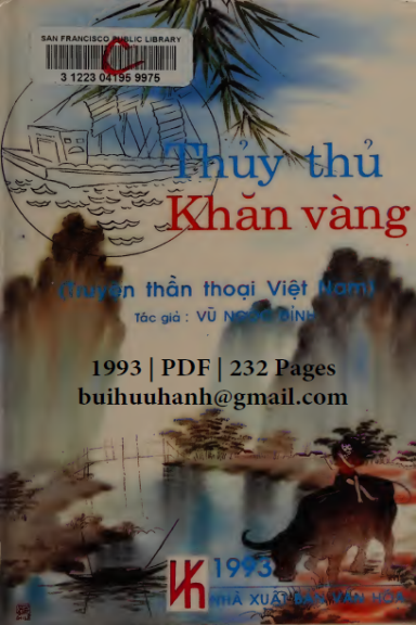 Thủy Thủ Khăn Vàng (NXB Văn Hóa 1993) - Vũ Ngọc Đỉnh, 232 Trang