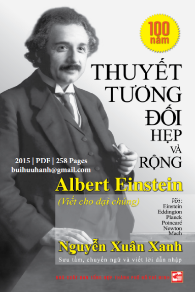 Thuyết Tương Đối Hẹp Và Rộng (NXB Tổng Hợp 2015) - Albert Einstein, 358 Trang