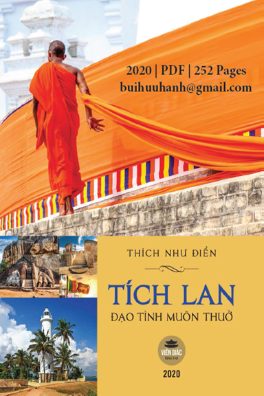 Tích Lan Đạo Tình Muôn Thuở (NXB Liên Phật Hội 2020) - Thích Như Điển, 252 Trang