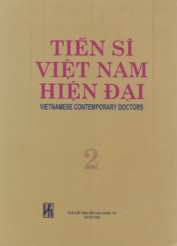 Tiến Sĩ Việt Nam Hiện Đại (NXB Văn Hóa Thông Tin 2003) - Phạm Vĩnh (Trọn Bộ 3 Tập)