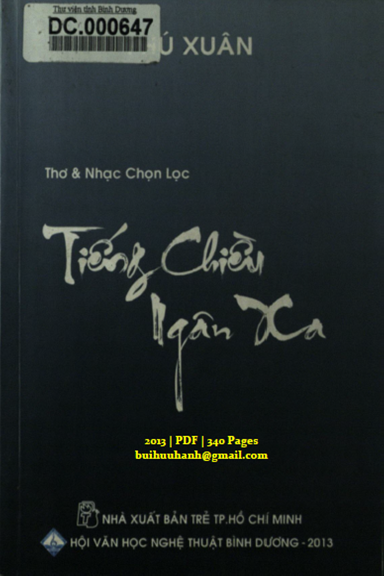 Tiếng Chiều Ngân Xa (NXB Trẻ 2013) - Phú Xuân, 340 Trang