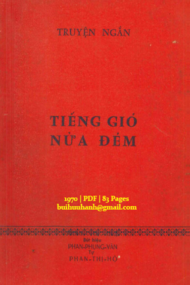 Tiếng Gió Nửa Đêm (NXB Kim Châu 1970) - Phan Phụng Văn, 83 Trang
