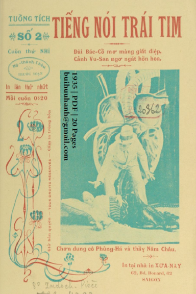 Tiếng Nói Trái Tim Cuốn 2 (NXB Xưa Nay 1935) - Nguyễn Thành Châu, 20 Trang