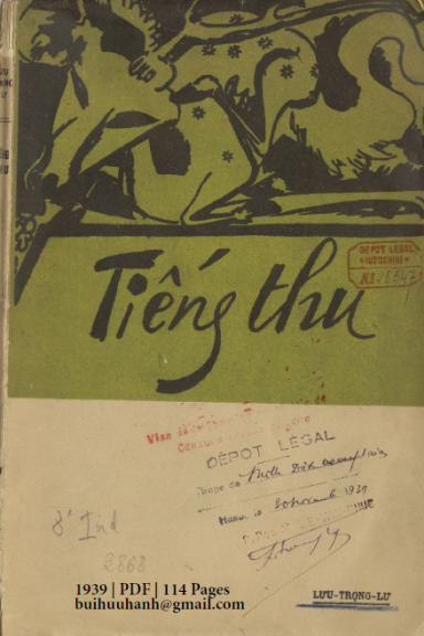 Tiếng Thu (NXB Lê Văn Phúc 1939) - Lưu Trọng Lư, 114 Trang