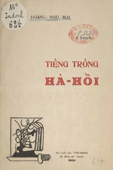 Tiếng Trống Hà Hồi (NXB Vĩnh Thịnh 1951) -  Hoàng Như Mai, 72 Trang
