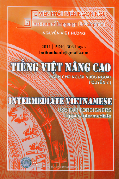 Tiếng Việt Nâng Cao Dành Cho Người Nước Ngoài Tập 2 (NXB Đại Học Quốc Gia 2011) - Nguyễn Việt Thương