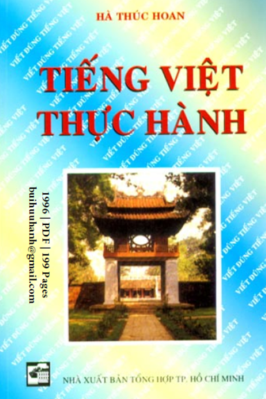 Tiếng Việt Thực Hành (NXB Tổng Hợp 1996) - Hà Thúc Hoan, 199 Trang