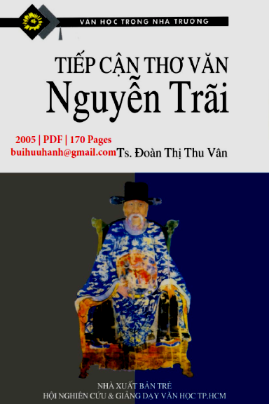 Tiếp Cận Thơ Văn Nguyễn Trãi (NXB Trẻ 2005) - Đoàn Thị Thu Vân, 170 Trang