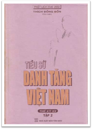 Tiểu Sử Danh Tăng Việt Nam Thế Kỷ XX Tập 2 (NXB Tôn Giáo 1995) - Thích Đồng Bổ, 1012 Trang