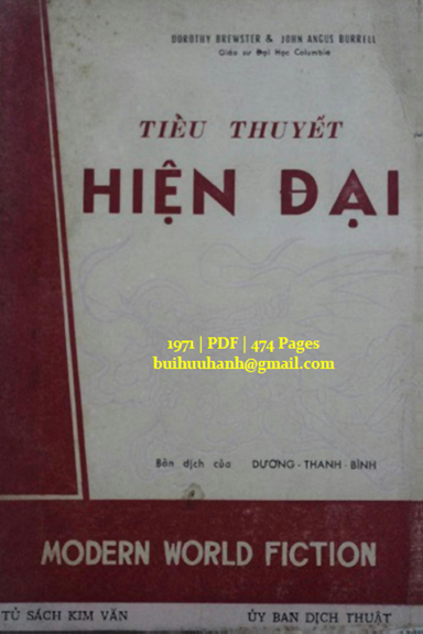 Tiểu Thuyết Hiện Đại (NXB Phủ Quốc Vụ Khanh 1971) - Dorothy Drewster, 474 Trang