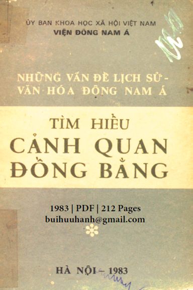 Tìm Hiểu Cảnh Quan Đồng Bằng (NXB Hà Nội 1983) - Trần Tử, 212 Trang