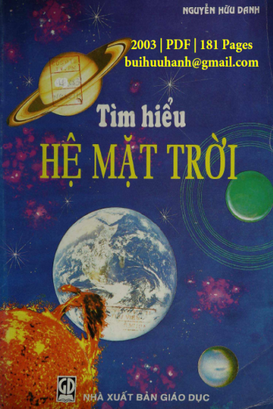 Tìm Hiểu Hệ Mặt Trời (NXB Giáo Dục 2003) - Nguyễn Hữu Danh, 181 Trang