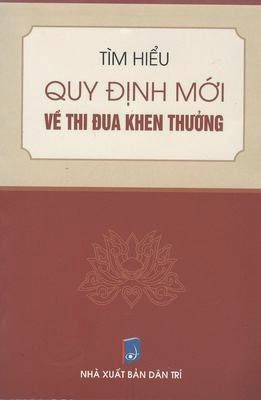 Tìm Hiểu Quy Định Mới Về Thi Đua Khen Thưởng (NXB Dân Trí 2010) - Hà Trang, 172 Trang