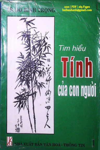 Tìm Hiểu Tính Của Con Người (NXB Văn Hóa Thông Tin 2001) - Đỗ Bình Trọng, 269 Trang