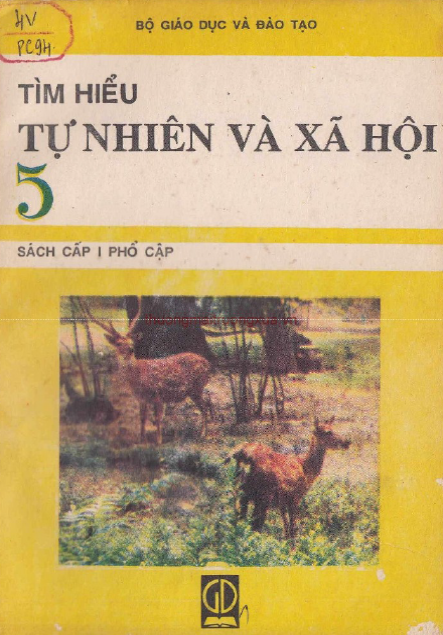 Tìm Hiểu Tự Nhiên Và Xã Hội 5 (NXB Giáo Dục 1993) - Vũ Xuân Đĩnh, 59 Trang
