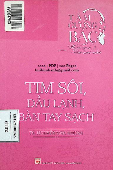 Tim Sôi, Đầu Lạnh, Bàn Tay Sạch (NXB Công An 2020) - Nguyễn Văn Khoan, 204 Trang