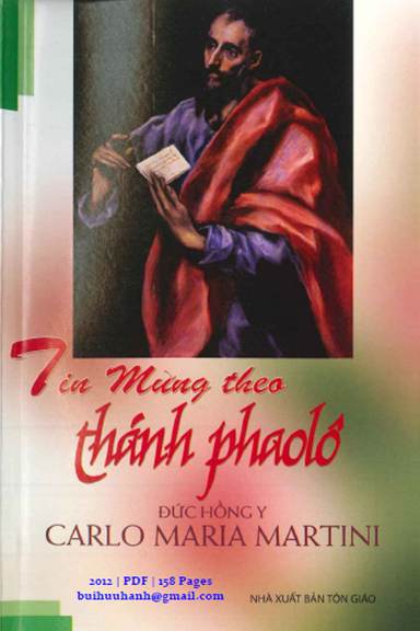 Tin Mừng Theo Thánh Phaolô (NXB Tôn Giáo 2012) - Carlo Maria Martini, 158 Trang