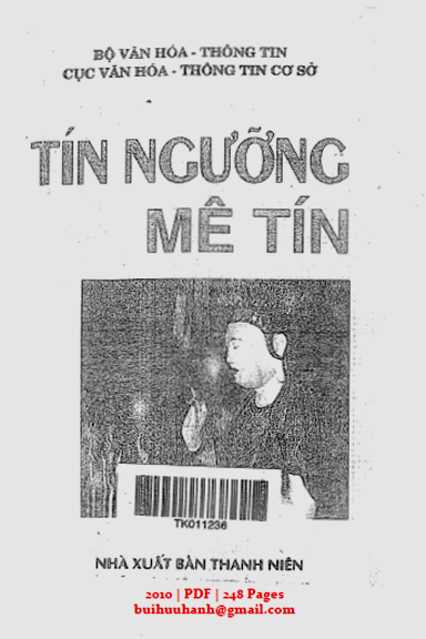 Tín Ngưỡng-Mê Tín (NXB Thanh Niên 2010) - Hà Văn Tăng, 248 Trang