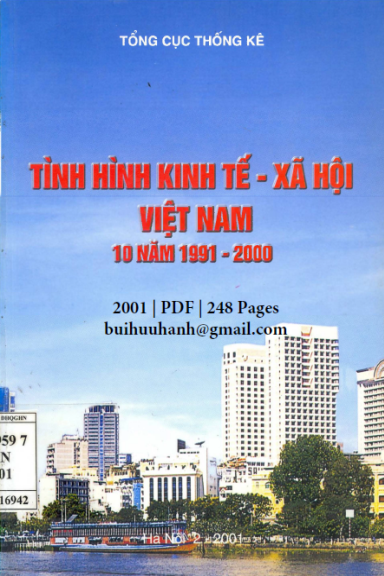 Tình Hình Kinh Tế-Xã Hội Việt Nam 10 Năm 1991-2000 (NXB Thống Kê 2001) - Nhiều Tác Giả, 248 Trang