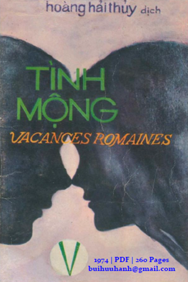 Tình Mộng (NXB Nguyễn Đình Vượng 1974) - Hoàng Hải Thủy, 260 Trang