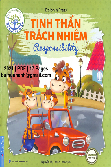 Tinh Thần Trách Nhiệm (NXB Dân Trí 2021) - Dolphin Press, 17 Trang
