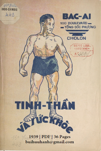 Tinh Thần Và Sức Khỏe (NXB Sài Gòn 1939) - Bác Ái Đường, 36 Trang