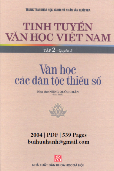 Tinh Tuyển Văn Học Việt Nam Tập 2 Quyển 2 (NXB Khoa Học Xã Hội 2004) - Nông Quốc Chấn, 539 Trang