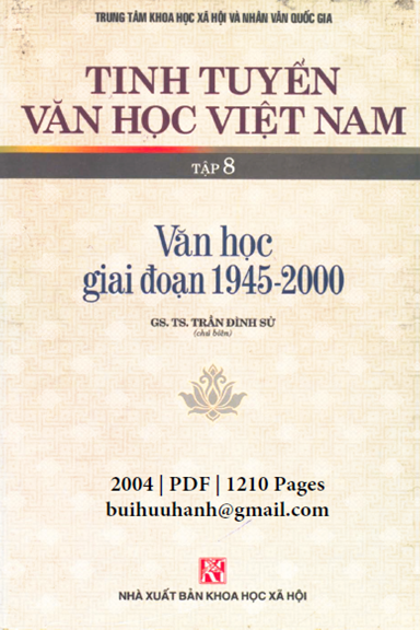 Tinh Tuyển Văn Học Việt Nam Tập 8 (NXB Khoa Học Xã Hội 2004) - Trần Đình Sử, 1210 Trang