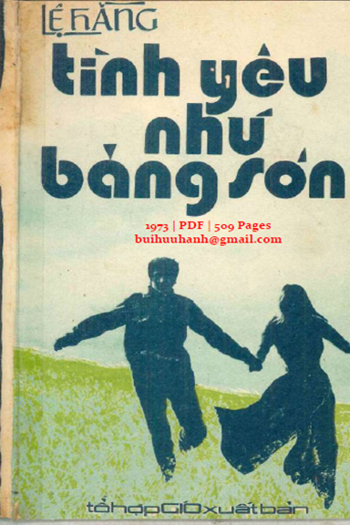 Tình Yêu Như Băng Sơn (NXB Tổ Hợp Gió 1973) - Lệ Hằng, 509 Trang