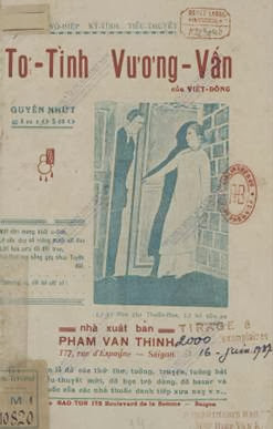 Tơ Tình Vương Vấn Quyển 1 (NXB Phạm Văn Thịnh 1937) - Việt Đông, 54 Trang