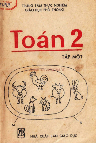 Toán 2 Tập 1 (NXB Giáo Dục 1989) - Nhiều Tác Giả, 82 Trang