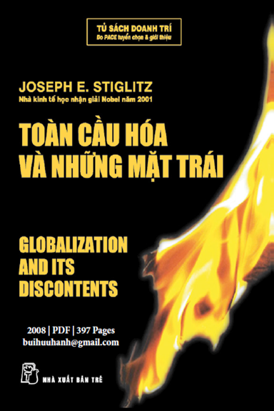 Toàn Cầu Hoá Và Những Mặt Trái (NXB Trẻ 2008) - Joseph E. Stiglitz, 397 Trang