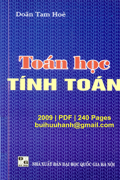Toán Học Tính Toán (NXB Đại Học Quốc Gia 2009) - Doãn Tam Hòe, 240 Trang