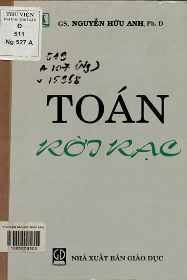 Toán Rời Rạc (NXB Giáo Dục 1999) - Nguyễn Hữu Anh, 206 Trang