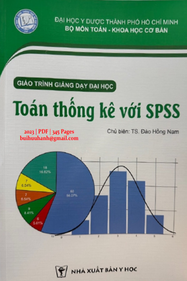 Toán Thống Kê Với SPSS (NXB Y Học 2023) - Đào Hồng Nam, 345 Trang